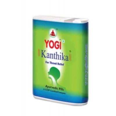 Йоги Кантика (Yogi Kanthika), драже от боли в горле, 70 шт