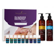 Коллекция масел для массажа Young Iiving Raindrop Technique Essential Oil Collection Дождевые Капли