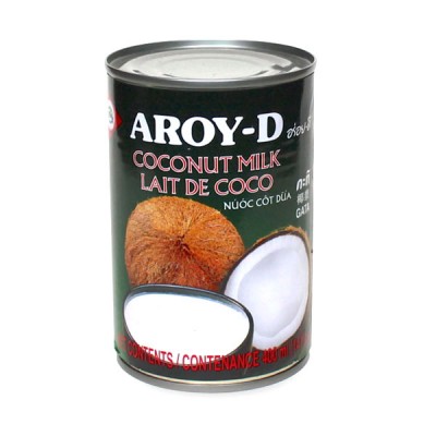 Молоко Кокосовое  AROY-D 60 %, 400 мл (жирность 17-19%)